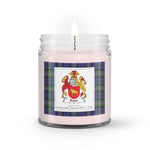 Soy Wax Candle - Buffalo Plaid Candle Baird Family Crest Tartan Plaid Soy Wax Candle, oil candle, candle handmade, wax candle, soy wax, nature wax, natural soy wax, natural soy candles, natural candle