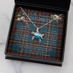 Sea Turtle Necklace To My Beautiful Soulmate Necklace In Your Eyes I Have Found My Home Clan Fraser Hunting Ancient Tartan Blue Turtle Necklace