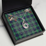 To My Beautiful Soulmate Necklace In Your Eyes I Have Found My Home Clan Abercrombie Tartan Rising Phoenix Necklace