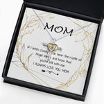 Cross Dancing Necklace - Mom Necklace - Love You Always And Forever Mother's Day Gift