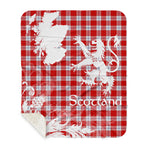 Sherpa Blanket - Tartan Blanket Thistle and Lion Scottish Clan Lennox Dress Plaid Blanket, plaid sherpa blanket queen,purple sherpa blanket,queen sherpa blanket,queen size sherpa blanket,red sherpa blanket,scottish tartan blankets,sherpa blanket,sherpa christmas blanket