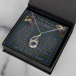 To My Beautiful Soulmate Necklace In Your Eyes I Have Found My Home Clan Baird Tartan Rising Phoenix Necklace