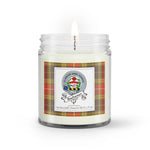 Soy Wax Candle - Buffalo Plaid Candle Clan Badge Buchanan Old Set Weathered Tartan Plaid Soy Wax Candle, oil candle, candle handmade, wax candle, soy wax, nature wax, natural soy wax, natural soy candles, natural candle