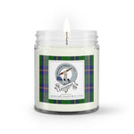 Soy Wax Candle - Buffalo Plaid Candle Clan Badge Carmichael Modern Tartan Plaid Soy Wax Candle, oil candle, candle handmade, wax candle, soy wax, nature wax, natural soy wax, natural soy candles, natural candle
