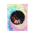 Scotstee Shop - Scotstee Shop Blanket Sunflower Tie Dye Hippie Fleece Blanket