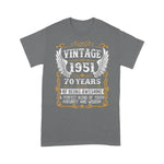 Vintage 70th Birthday Gifts For 1951 70 Years Old Awesome Birthday Shirt 70 Birthday Shirts - Scotstee Shop
