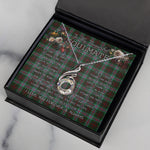 To My Beautiful Soulmate Necklace In Your Eyes I Have Found My Home Clan Brodie Tartan Rising Phoenix Necklace