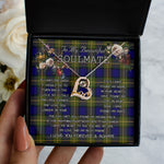 To My Beautiful Soulmate Necklace In Your Eyes I Have Found My Home Clan Muir Tartan Forever Love Necklace