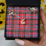 To My Beautiful Soulmate Necklace In Your Eyes I Have Found My Home Clan Straiton Tartan Wishbone Dancing Necklace