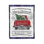Tartan Blanket Vintage Red Truck with Christmas Tree Family Scottish Clan Dunlop Modern plaid blanket, red plaid blanket, buffalo plaid blanket, green plaid blanket, plaid fleece blanket, blue plaid blanket, red tartan blanket, tartan plaid blanket, black and white plaid blanket, , christmas plaid blanket, orange plaid blanket, tartan plaid throw blanket, pink plaid blanket, brown plaid blanket, buffalo check blanket