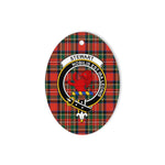 Stewart Stuart of Bute Scottish Clan Plaid Ornament Gift. Christmas Tree Ornament Stewart Stuart of Bute Clan Tartan Ornament,  ceramic ornament, personalized christmas ornaments, christmas tree ornaments, christmas door decorations, Plaid Ornament, Tartan Ceramic Ornament