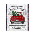 Tartan Blanket Vintage Red Truck with Christmas Tree Family Scottish Clan Inglis Modern plaid blanket, red plaid blanket, buffalo plaid blanket, green plaid blanket, plaid fleece blanket, blue plaid blanket, red tartan blanket, tartan plaid blanket, black and white plaid blanket, , christmas plaid blanket, orange plaid blanket, tartan plaid throw blanket, pink plaid blanket, brown plaid blanket, buffalo check blanket