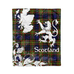 Tartan Plaid Fleece Blanket Tartan Blanket Thistle and Lion Scottish Clan MacLellan Modern Plaid Blanket, tartan blanket, plaid blanket, red plaid blanket, buffalo plaid blanket, green plaid blanket, plaid fleece blanket, blue plaid blanket, red tartan blanket, tartan plaid blanket, black and white plaid blanket, christmas plaid blanket, orange plaid blanket, tartan plaid throw blanket, pink plaid blanket, brown plaid blanket, buffalo check blanket