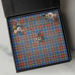 To My Beautiful Soulmate Necklace In Your Eyes I Have Found My Home Clan MacBeth Modern Tartan Crown Pendant Necklace