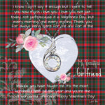 Rising Phoenix Necklace - Valentine Necklace Clan Cumming Hunting Modern Tartan Gift for Girlfriend, Gift for My Wife Rising Phoenix Necklace