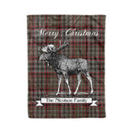 Tartan Blanket With Moose Clan Nicolson Hunting Weathered Plaid Blanket Tartan Plaid Fleece Blanket, Christmas Blanket, tartan blanket, plaid blanket, red plaid blanket, buffalo plaid blanket, green plaid blanket, plaid fleece blanket, blue plaid blanket, red tartan blanket, tartan plaid blanket, black and white plaid blanket, christmas plaid blanket, orange plaid blanket, tartan plaid throw blanket, pink plaid blanket, brown plaid blanket, buffalo check blanket