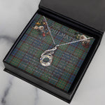 To My Beautiful Soulmate Necklace In Your Eyes I Have Found My Home Clan Nicolson Hunting Ancient Tartan Rising Phoenix Necklace