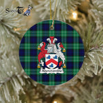 Abercrombie Family Crest Scottish Clan Plaid Ornament Gift. Christmas Tree Ornament Abercrombie Clan Tartan Ornament Great Christmas Ornaments Gift - Scotstee Shop