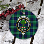 Abercrombie Scottish Clan Plaid Ornament Gift. Christmas Tree Ornament Abercrombie Clan Tartan Ornament Great Christmas Ornaments Gift - Scotstee Shop