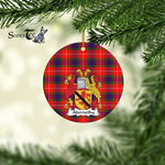 Abernethy Family Crest Scottish Clan Plaid Ornament Gift. Christmas Tree Ornament Abernethy Clan Tartan Ornament Great Christmas Ornaments Gift - Scotstee Shop