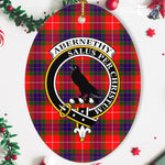 Abernethy Scottish Clan Plaid Ornament Gift. Christmas Tree Ornament Abernethy Clan Tartan Ornament,  ceramic ornament, personalized christmas ornaments, christmas tree ornaments, christmas door decorations, Plaid Ornament, Tartan Ceramic Ornament