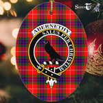 Abernethy Scottish Clan Plaid Ornament Gift. Christmas Tree Ornament Abernethy Clan Tartan Ornament,  ceramic ornament, personalized christmas ornaments, christmas tree ornaments, christmas door decorations, Plaid Ornament, Tartan Ceramic Ornament