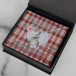 Rising Phoenix Necklace - Valentine Necklace Clan Renton Tartan Gift for Girlfriend, Gift for My Wife Rising Phoenix Necklace