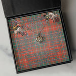 To My Beautiful Soulmate Necklace In Your Eyes I Have Found My Home Clan MacDougall Ancient Tartan Crown Pendant Necklace