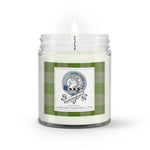 Soy Wax Candle - Buffalo Plaid Candle Clan Badge Cunningham Dress Green Dancers Tartan Plaid Soy Wax Candle, oil candle, candle handmade, wax candle, soy wax, nature wax, natural soy wax, natural soy candles, natural candle