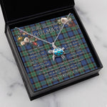 Sea Turtle Necklace To My Beautiful Soulmate Necklace In Your Eyes I Have Found My Home Clan Fletcher Tartan Blue Turtle Necklace
