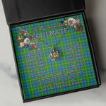 To My Beautiful Soulmate Necklace In Your Eyes I Have Found My Home Clan Johnston Tartan Crown Pendant Necklace
