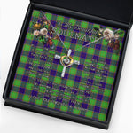 To My Beautiful Soulmate Necklace In Your Eyes I Have Found My Home Clan Dalrymple Tartan Cross Dancing Necklace