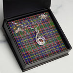 To My Beautiful Soulmate Necklace In Your Eyes I Have Found My Home Clan Glas Tartan Rising Phoenix Necklace