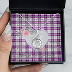 Rising Phoenix Necklace - Valentine Necklace Clan Dunlop Dress Tartan Gift for Girlfriend, Gift for My Wife Rising Phoenix Necklace
