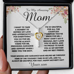 Cross Dancing Necklace - To my Amazing Mom Gift From Son Mother's Day Necklace