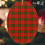 Adair Tartan Oval Ornaments, Christmas Tree Ornament, Plaid Christmas Ornaments, Ceramic Oval Christmas Tree Decoration, Tartan Oval Ornaments, Christmas Tree Ornament, Plaid Christmas Ornaments, Ceramic Oval Christmas Tree Decoration
