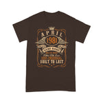 Vintage April 1981 Shirt 40 Years Old 40th Birthday Birthday Shirt Funny 40th Birthday T Shirts - Scotstee Shop