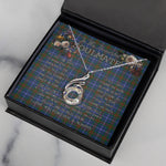 To My Beautiful Soulmate Necklace In Your Eyes I Have Found My Home Clan Edmonstone Tartan Rising Phoenix Necklace