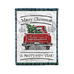 Tartan Blanket Vintage Red Truck with Christmas Tree Family Scottish Clan Malcolm Ancient plaid blanket, red plaid blanket, buffalo plaid blanket, green plaid blanket, plaid fleece blanket, blue plaid blanket, red tartan blanket, tartan plaid blanket, black and white plaid blanket, , christmas plaid blanket, orange plaid blanket, tartan plaid throw blanket, pink plaid blanket, brown plaid blanket, buffalo check blanket