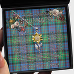 To My Beautiful Soulmate Sunflower Necklace In Your Eyes I Have Found My Home Clan Bowie Ancient Tartan Jewelry For Girlfriend