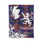 Tartan Plaid Fleece Blanket Tartan Blanket Thistle and Lion Scottish Clan Chisholm Hunting Modern Plaid Blanket, tartan blanket, plaid blanket, red plaid blanket, buffalo plaid blanket, green plaid blanket, plaid fleece blanket, blue plaid blanket, red tartan blanket, tartan plaid blanket, black and white plaid blanket, christmas plaid blanket, orange plaid blanket, tartan plaid throw blanket, pink plaid blanket, brown plaid blanket, buffalo check blanket