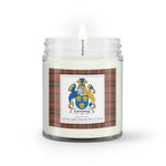 Soy Wax Candle - Buffalo Plaid Candle Cumming Hunting Weathered Family Crest Tartan Plaid Soy Wax Candle, oil candle, candle handmade, wax candle, soy wax, nature wax, natural soy wax, natural soy candles, natural candle