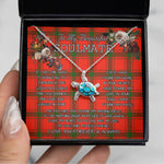 Sea Turtle Necklace To My Beautiful Soulmate Necklace In Your Eyes I Have Found My Home Clan Darroch Tartan Blue Turtle Necklace, Valentine Necklace Gift for Girlfriend Clan Mitchell Ancient Tartan Sunflower Pendant Necklace, Scottish Tartan Jewelry, valentine necklace, necklace girlfriend, necklace for wife, cute necklaces for girlfriend, jewelry for girlfriend, to my soulmate necklace, to my future wife necklace