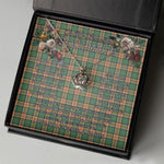 To My Beautiful Soulmate Necklace In Your Eyes I Have Found My Home Clan Pollock Hunting Tartan Crown Pendant Necklace