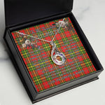 To My Beautiful Soulmate Necklace In Your Eyes I Have Found My Home Clan Leask Tartan Rising Phoenix Necklace