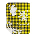Sherpa Blanket - Tartan Blanket Thistle and Lion Scottish Clan MacLeod of Lewis Modern Plaid Blanket, plaid sherpa blanket queen,purple sherpa blanket,queen sherpa blanket,queen size sherpa blanket,red sherpa blanket,scottish tartan blankets,sherpa blanket,sherpa christmas blanket