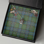 To My Beautiful Soulmate Necklace In Your Eyes I Have Found My Home Clan MacMillan Hunting Ancient Tartan Crown Pendant Necklace