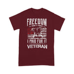 Scotstee Shop - Veterans Freedom American Flag 4th of July Shirt