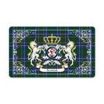 Doormat - Welcome Mat Scottish Cockburn Ancient Tartan Door Mat, Plaid Doormat