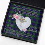 Gift For My Beautiful Girlfriend Necklace Valentine Necklace Clan MacKinlay Modern Tartan Cross Dancing Necklace Scottish Tartan Jewelry